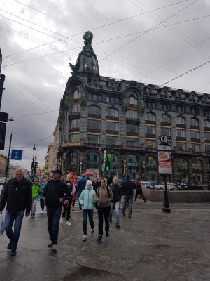 В Петербурге мы провели не очень много времени