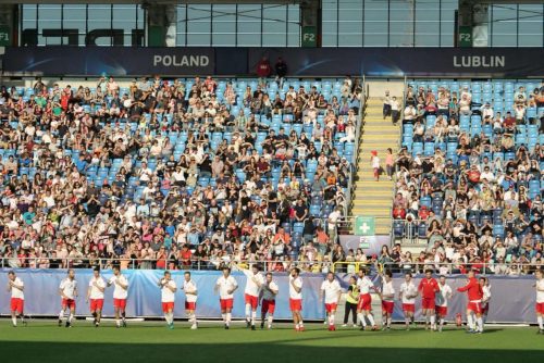Происходило все на нашем новом стадионе Arena Lublin, я там еще не бывала.