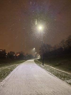 Зима в Польше