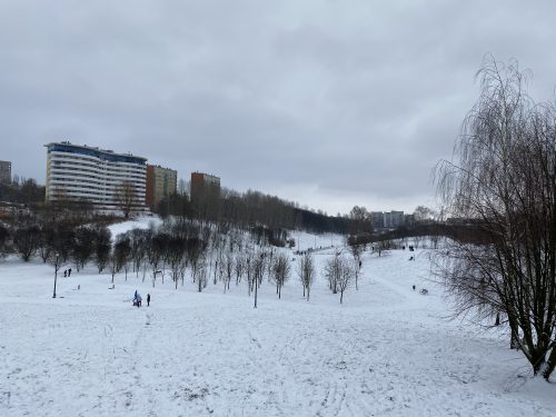 Зима в Польше