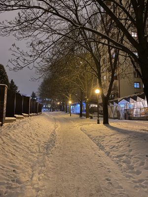 Зима в Польше