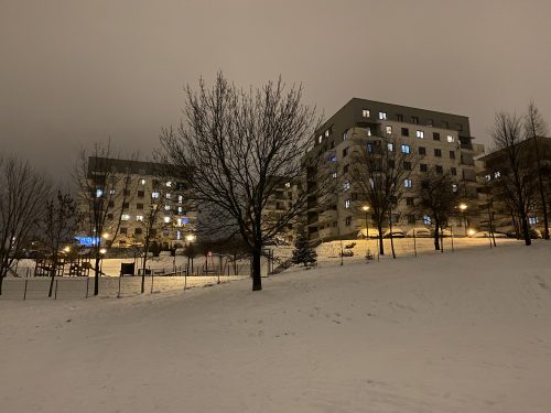 зима в Польше