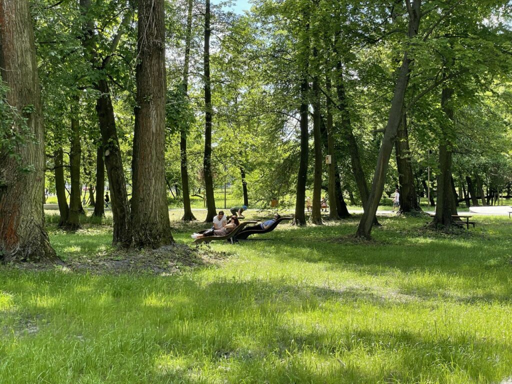 В Людовом парке в Люблине